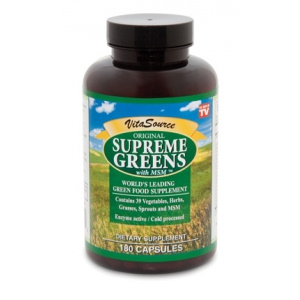 Supreme Greens with MSM Capsules - Product Image